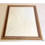 A gilt frame mirror h104 x w74