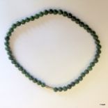 A green Jade necklace