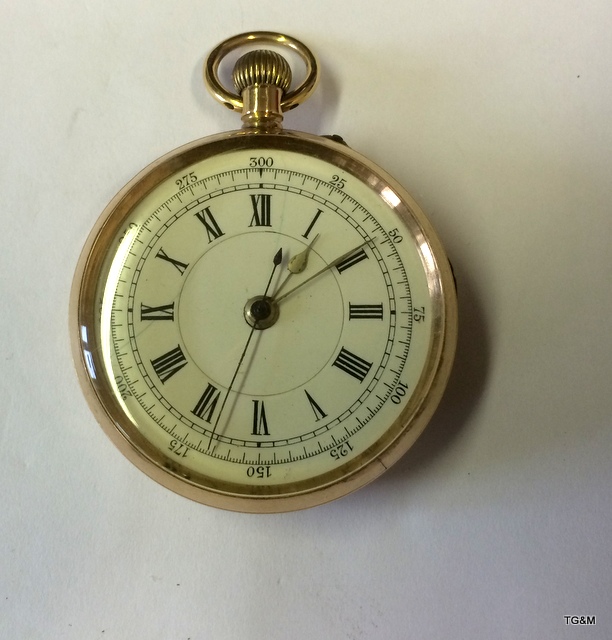 Full Size 14Ct Gold Doctors Pocket Watch