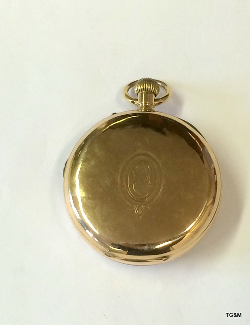 Full Size 14Ct Gold Doctors Pocket Watch - Image 2 of 3