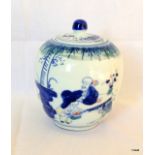 A Chinese Blue and White Ginger Jar