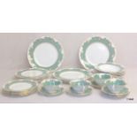 A Riche Lieu bone china dinner service by Paragon 30 pieces