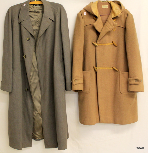 2 x Harrods coats to include a duffle coat