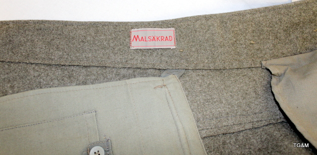 A 1950 dated Swedish Army jacket & trousers - Image 5 of 7