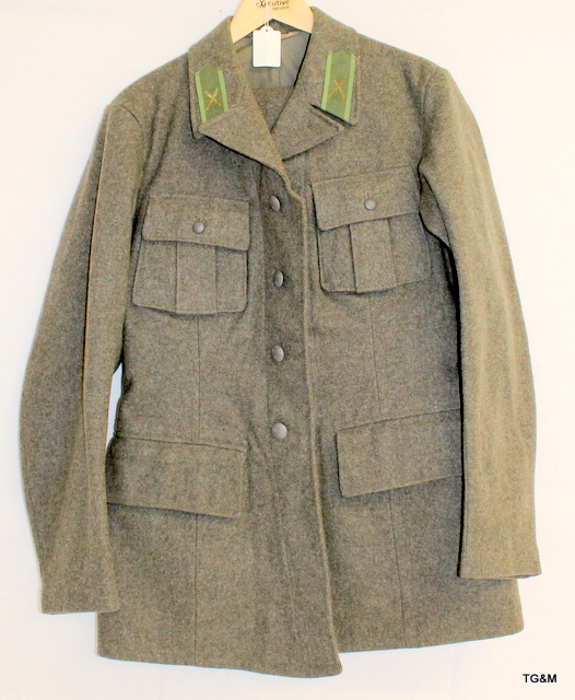 A 1950 dated Swedish Army jacket & trousers