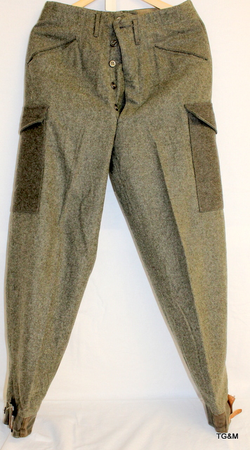 A 1950 dated Swedish Army jacket & trousers - Image 6 of 7