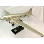 A large scale model of A Pan America Airways Douglas Dc3-1935 Wingspan 99cm