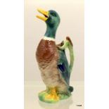 A French St Clements Duck jug 39cm high