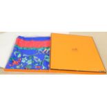 A boxed Hermes headscarf with bird pattern
 
condition report
The item is in good condition. It