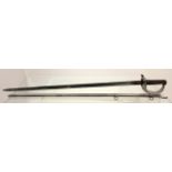 Dorset Imperial Yeomanry Officer's Personalised Edwardian Sword by Hobson of London with Steel