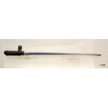 WW2 Period British Military Bayonet. Blade length 30cm.