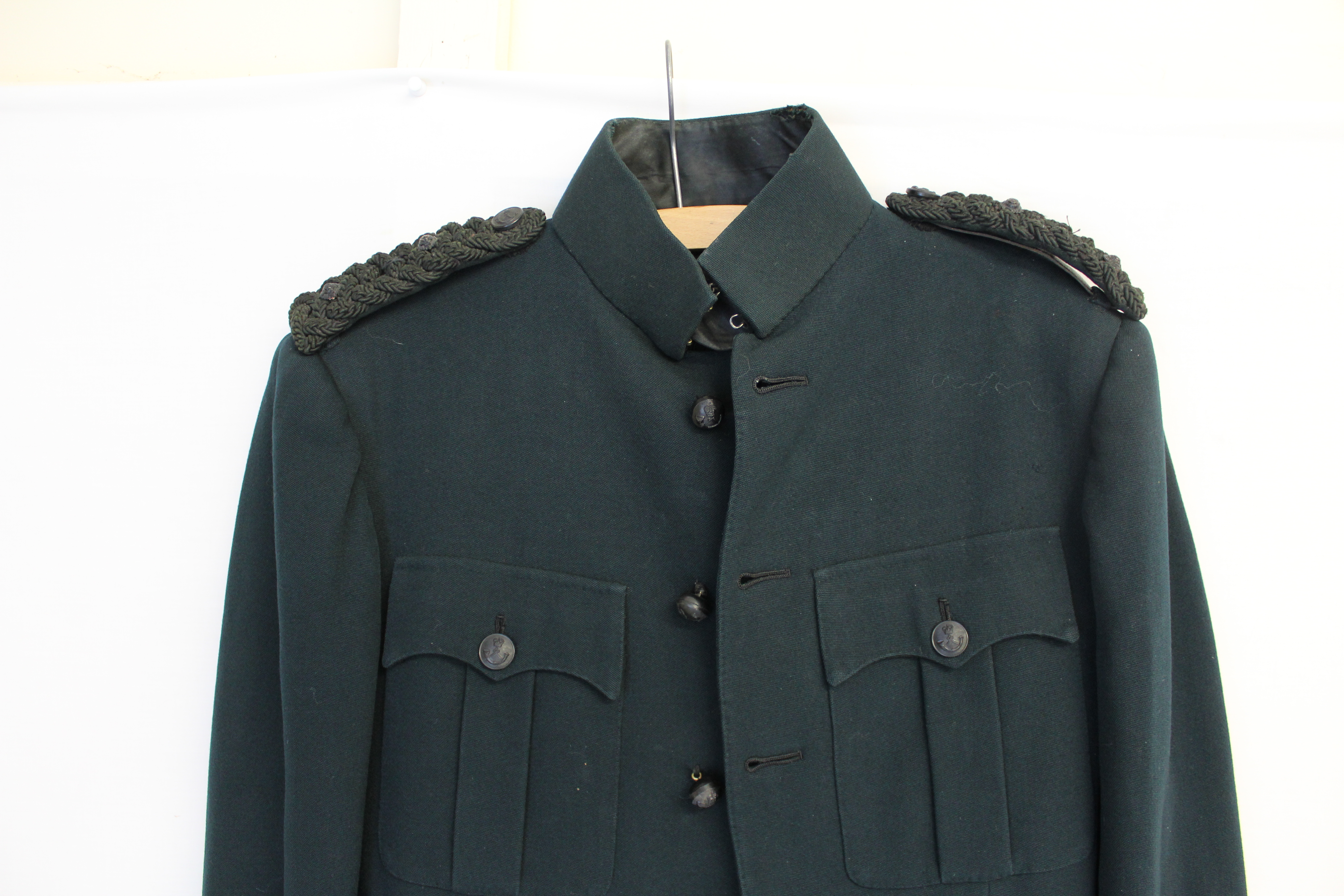 A Royal Green Jackets Officer's uniform of jacket & trousers - Image 2 of 6