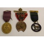 Three early 20th century Licensed Victuallers medals