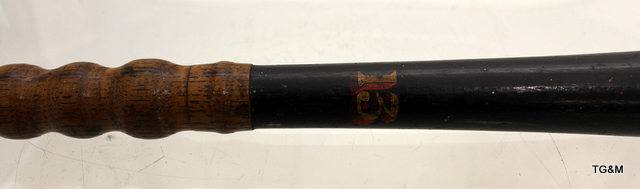 Victorian Police Officer's 1847 Labelled NP Truncheon. 41cm in length. - Image 3 of 4