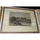 John Charles Moody - 'Arundel', 20th Century watercolour and pencil, signed and titled, approx