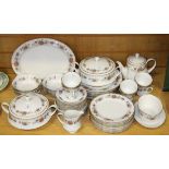 A Noritake 'Tremont' pattern part dinner and tea service.