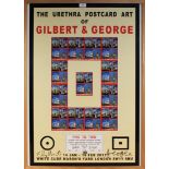 After Gilbert and George - 'The Urethra Postcard Art of Gilbert & George' (Exhibition Poster),