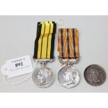 A South Africa Medal 1877-79 to 'G. Jones, Stoker, H.M.S 'Orontes' (traces of swivel brooch mounting
