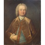 Follower of John Vanderbank, mid/late 18th Century British School - Half Length Portrait of a