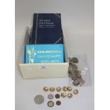 A collection of British pre-decimal currency, including some pre-1947 issues, comprising half-