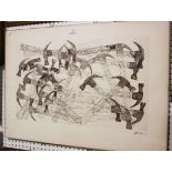 Arman - Hammers, etching, signed and editioned 1/100 in pencil, sheet size approx 63cm x 91cm.