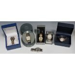 Six gentlemen's wristwatches, comprising Sekonda, Seiko SQ100, Aviatime Quartz, Citizen Eco-Drive,