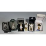 Six gentlemen's wristwatches, comprising Aviatime Quartz, Sekonda, Pulsar, Citizen Quartz, Kenneth