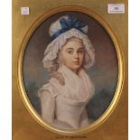 E.L. Robertson - 'Lady Wm. Beauclerk' (Half Length Portrait of Charlotte Carter Thelwall, wife of
