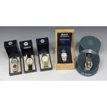 Five gentlemen's wristwatches, comprising Citizen Eco-Drive, Avia Quartz and three Sekonda.