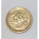 A George III half-sovereign 1817.