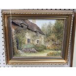 Ann Celia Freeman - 'Bickleigh', oil on board, signed recto, titled and dated 1987 verso, approx