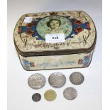 A group of British pre-decimal coinage, including pre-1920 and pre- and post-1947 issues,