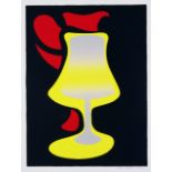 Patrick Caulfield (1936-2005) - Red Jug and Lamp, 1992, screenprint on paper, image 59.8 x 44.4cm,