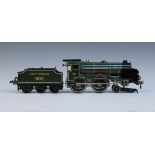 A Hornby Series clockwork gauge O No. 4c 4-4-0 locomotive no. 900 'Eton' and tender, finished in