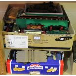 A collection of Hornby Series and Hornby Trains gauge O items, including a 20 volt 4-6-2