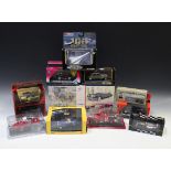 A small collection of modern die-cast vehicles, including a Corgi No. 05505 CSMA 75th Anniversary