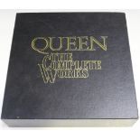 A Limited Edition 14-LP box set by Queen, 'The Complete Works', including records, booklets and