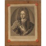 Follower of Edwaert Collier, French School - Trompe l'Oeil Study of a Mezzotint Portrait of James