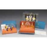 A set of three boxed miniature perfume bottles by Lalique, 'The Ultimate Collection', comprising 'Le