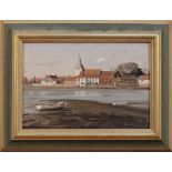 Paul M. Gunn - 'Bosham Low Tide', oil on panel, signed recto, titled and dated '92 verso, approx