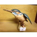 Beswick matt Kingfisher #2371. Designer Albert Hallam.