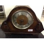 A c1930's continental mantle clock