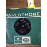 A Beatles single 'I Want to Hold Your Hand' on the Parlophone label, 7XCE17559 1963. Very good