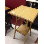 Bamboo small table.