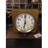 A vintage Waltham desk clock.