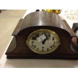 Dual chime Kienzle wooden mantle clock - Westminster/Whittington.