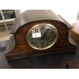 Dual chime Kienzle wooden mantle clock - Westminster/Whittington.