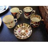 5 pieces of 19th century Derby porcelain.