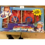 A boxed c1970-80s Yugoslavian Star Mission Inter-Com set, boxed.