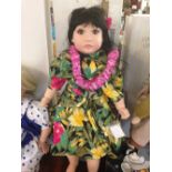Lloyd Middleton Royal Vienna Doll 'Luana' Limied Edition 182/500 by Gail Shumaker - with CoA in